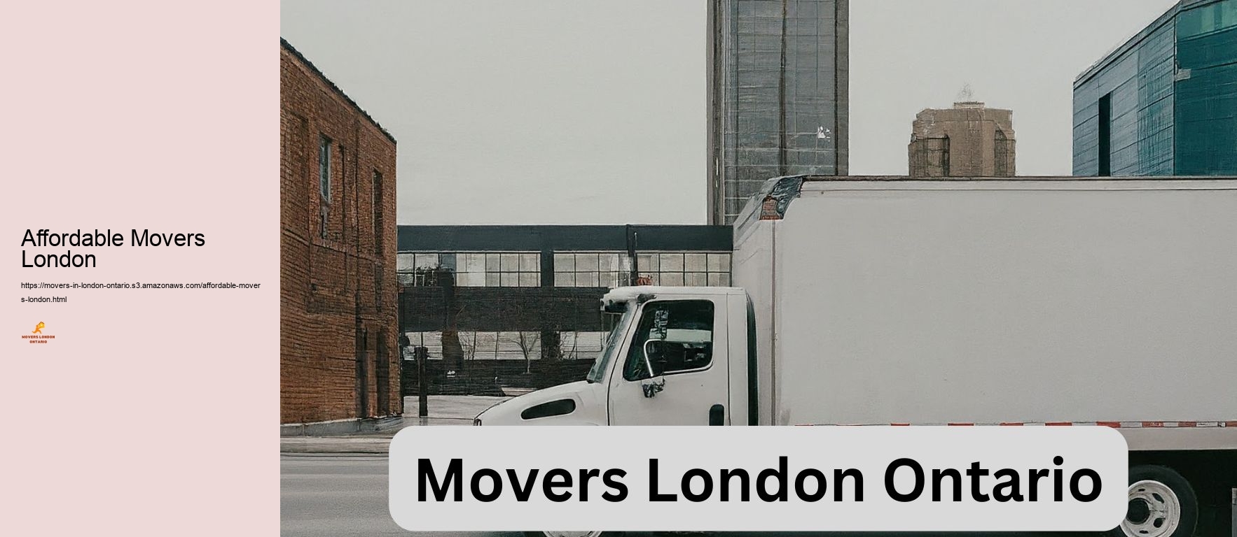 Affordable Movers London